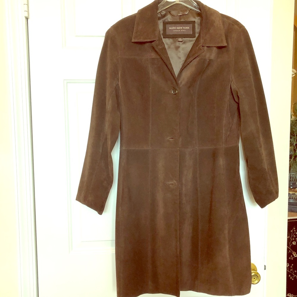 Brown suede Marc New York jacket